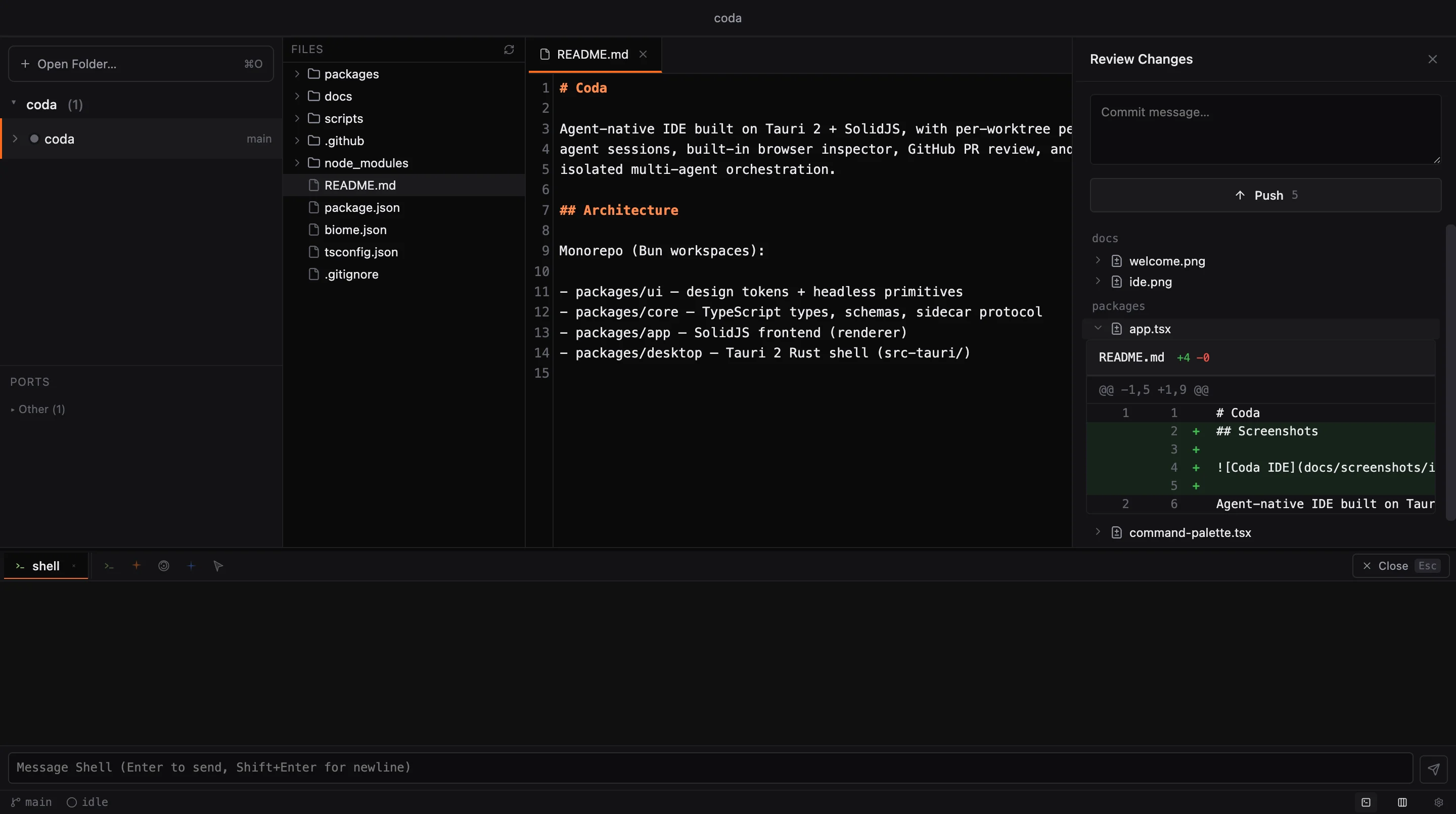 Coda preview