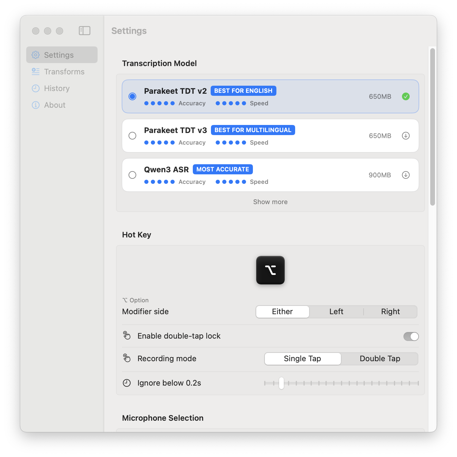 PrismaVoice screenshot
